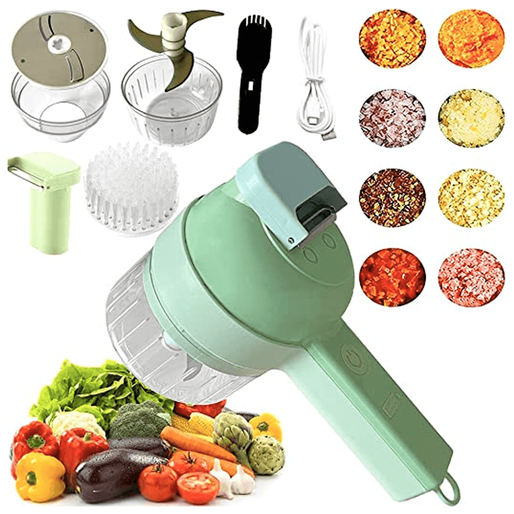 Cortador de Verduras y Carnes Eléctrico Portátil TurboChef® – ¡Rápido, Práctico y Eficiente